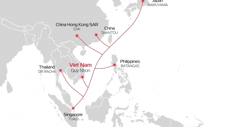 ADC sẽ l&agrave; tuyến c&aacute;p quang biển c&oacute; băng th&ocirc;ng lớn nhất của Việt Nam.