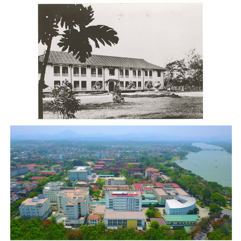 Bệnh viện Trung ương Huế được x&acirc;y dựng dưới triều vua Th&agrave;nh Th&aacute;i năm 1894, l&agrave; bệnh viện T&acirc;y y đầu ti&ecirc;n ở Việt Nam v&agrave; cả Đ&ocirc;ng Dương.