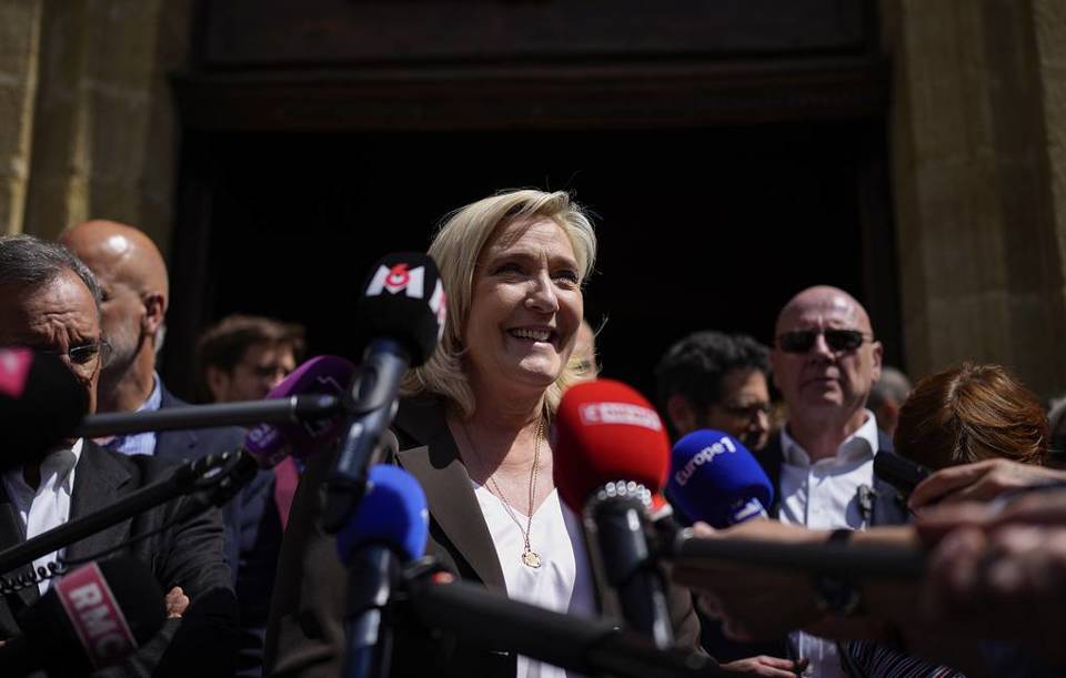 Ứng cử vi&ecirc;n tổng thống Ph&aacute;p Marine Le Pen.&nbsp;