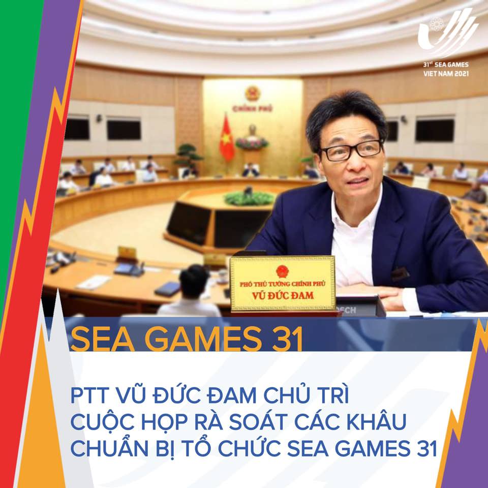 SEA Games 31: Phó Thủ tướng Vũ Đức Đam tháo gỡ các vướng mắc - Ảnh 1