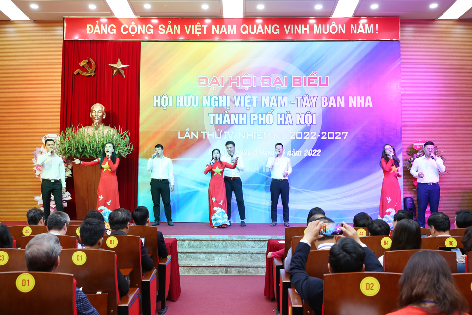 Hội hữu nghị Việt Nam - T&acirc;y Ban Nha TP H&agrave; Nội tổ chức Đại hội đại biểu lần thứ IV nhiệm kỳ 2022-2027.