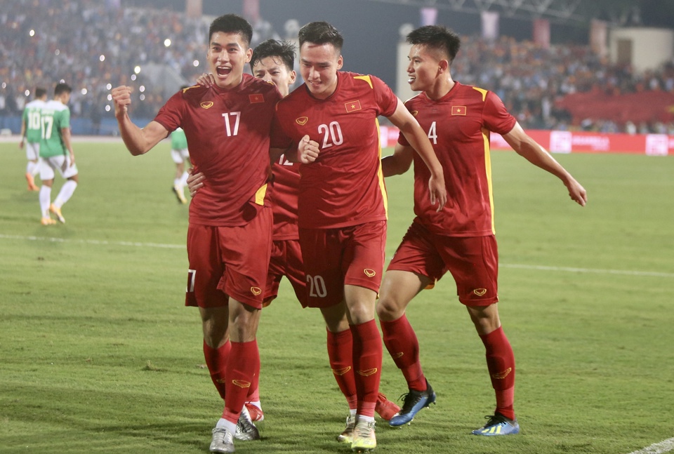 U23 Việt Nam c&oacute; trận đấu thứ 2 tại SEA Games 31. Ảnh: Ngọc T&uacute;.