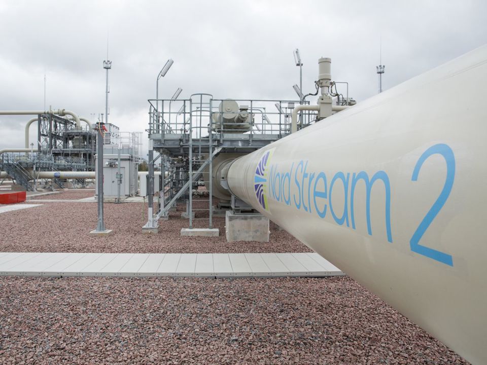 Gazprom sẽ sử dụng một phần của tuyến đường ống D&ograve;ng chảy Phương Bắc 2 để phục vụ thị trường kh&iacute; đốt trong nước. Ảnh: Bloomberg