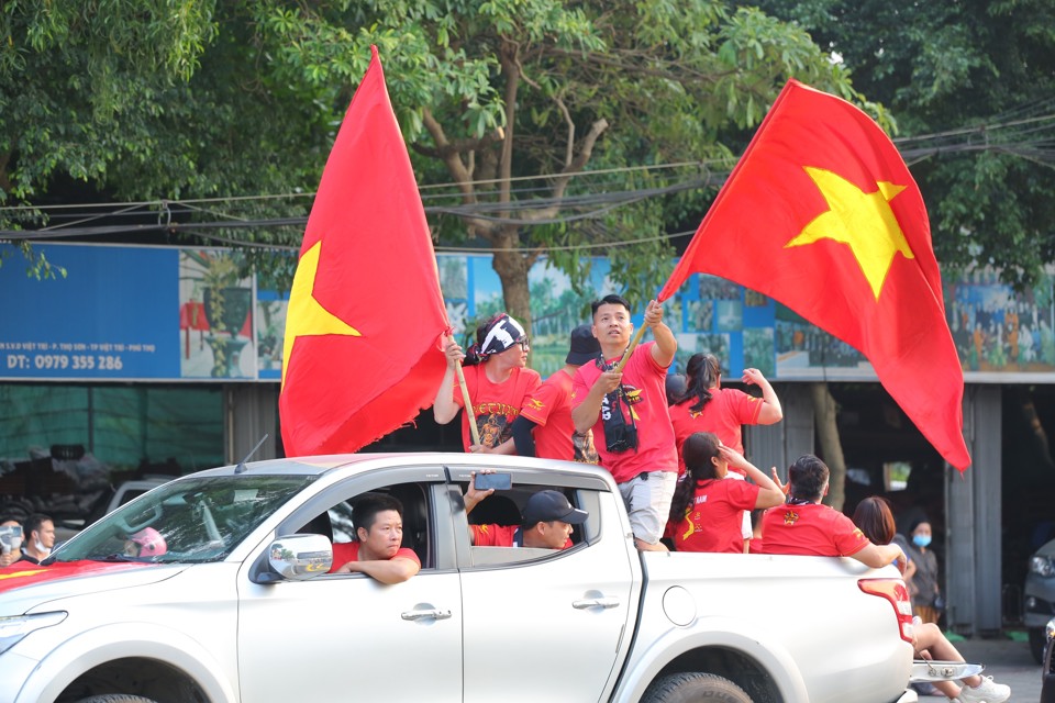 Sắc đỏ bao trùm trước đại chiến  U23 Việt Nam và U23 Indonesia - Ảnh 1