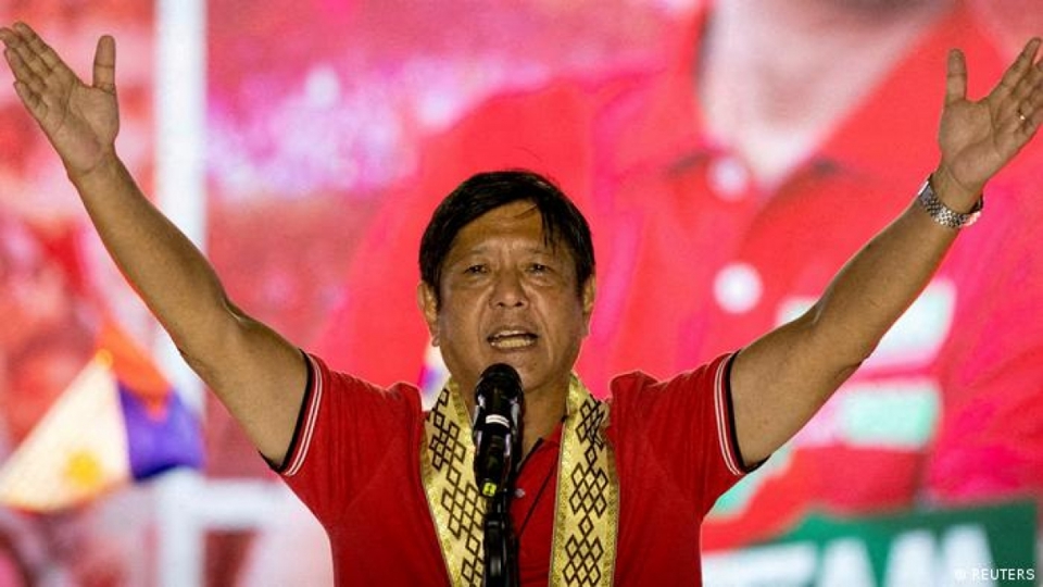 &Ocirc;ng Ferdinand Marcos Jr. Ảnh: Reuters &nbsp;