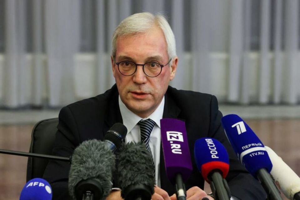 Thứ trưởng Ngoại giao Nga Alexander Grushko. Ảnh: Reuters