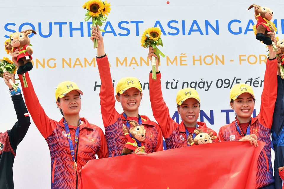Rowing mở h&agrave;ng HCV cho Đo&agrave;n thể thao Việt Nam trong ng&agrave;y 11/5. Ảnh: Ho&agrave;ng H&agrave;