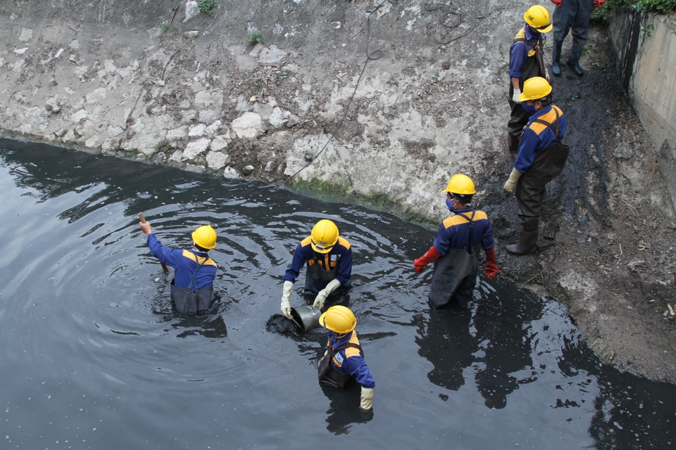 Đ&acirc;y l&agrave; khu vực tho&aacute;t nước ch&iacute;nh cho khu vực S&acirc;n vận động Quốc gia Mỹ Đ&igrave;nh.