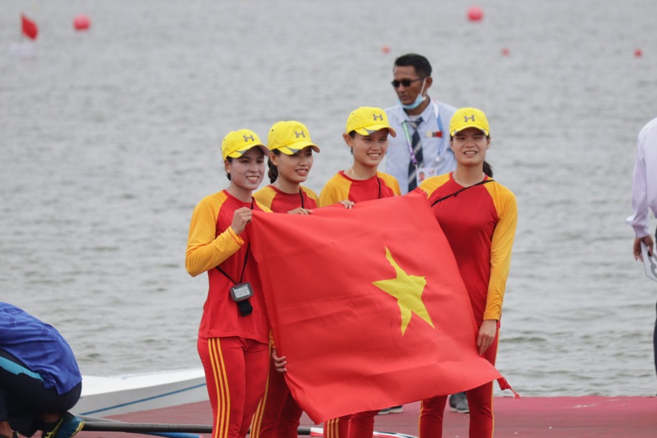 Đội tuyển đua thuyền Rowing Việt Nam đoạt 2 huy chương Vàng - Ảnh 4