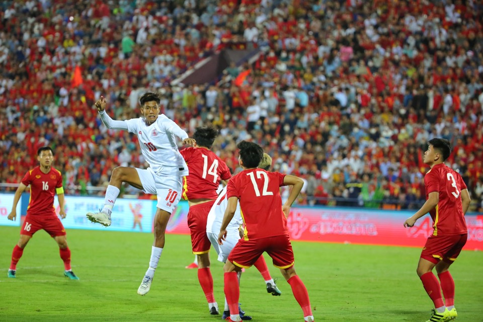 U23 Việt Nam 1-0  U23 Myanmar: Chiến thắng quan trọng - Ảnh 6