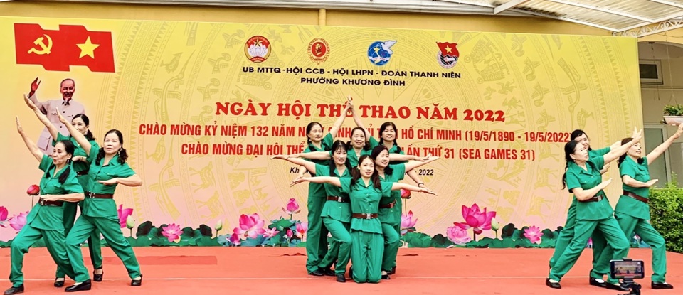 Cuộc thi D&acirc;n vũ thể thao đồng đội