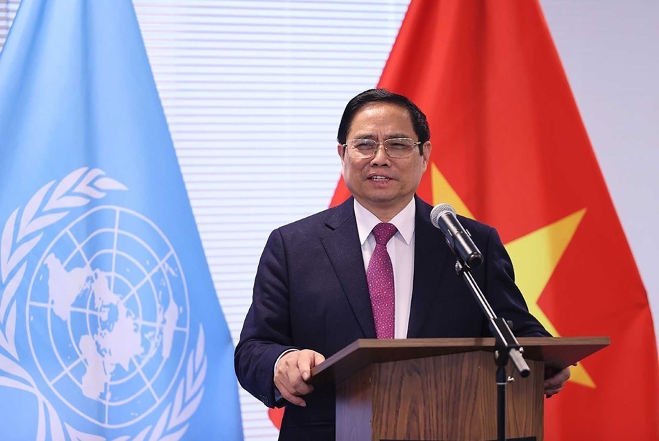Thủ tướng Phạm Minh Ch&iacute;nh. Ảnh: TTXVN