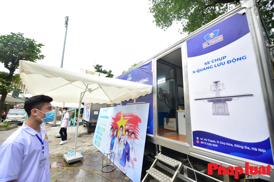 Hà Nội khám sức khoẻ miễn phí cho hơn 3000 tình nguyện viên SEA Games 31 - Ảnh 7
