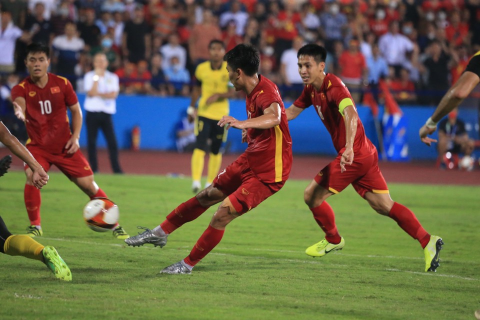 U23 Việt Nam chính thức ghi tên vào trận chung kết SEA Games 31 - Ảnh 6