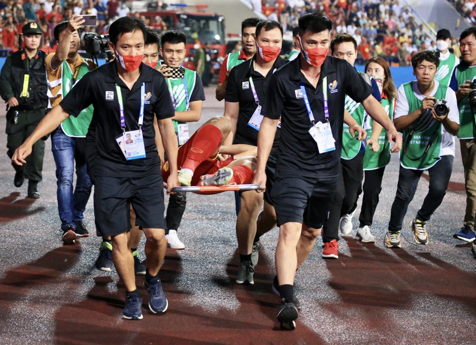 U23 Việt Nam chính thức ghi tên vào trận chung kết SEA Games 31 - Ảnh 5