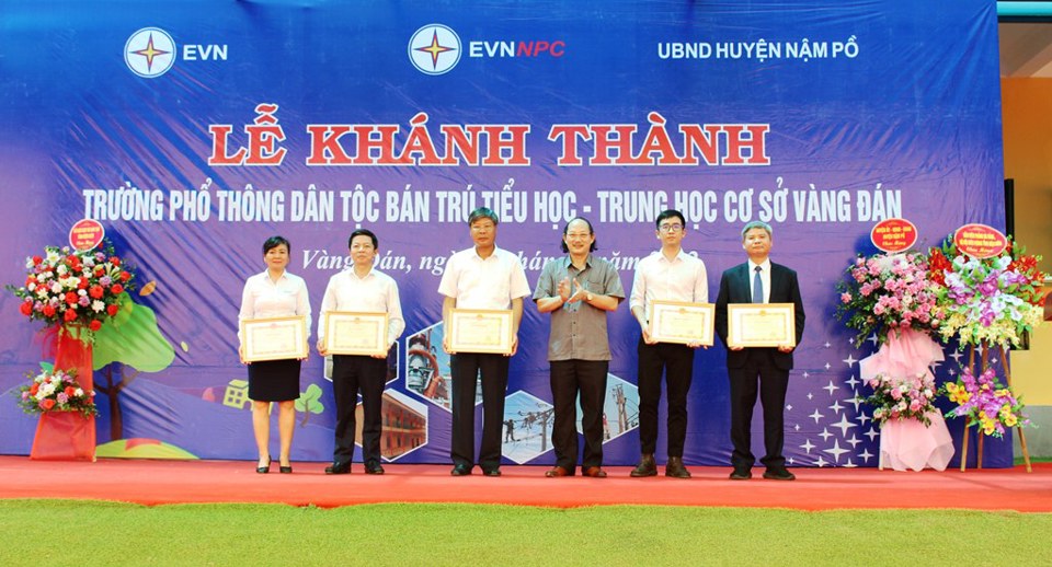 Khánh thành Trường Phổ thông Dân tộc bán trú Tiểu học – THCS xã Vàng Đán - Ảnh 1