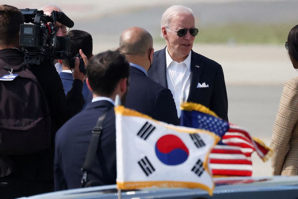 Tổng thống Mỹ Joe Biden đang c&oacute; chuyến c&ocirc;ng du ch&acirc;u &Aacute;. Ảnh: Reuters