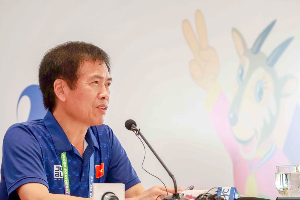 Trưởng đo&agrave;n Thể thao Việt Nam tại SEA Games 31 Trần Đức Phấn.