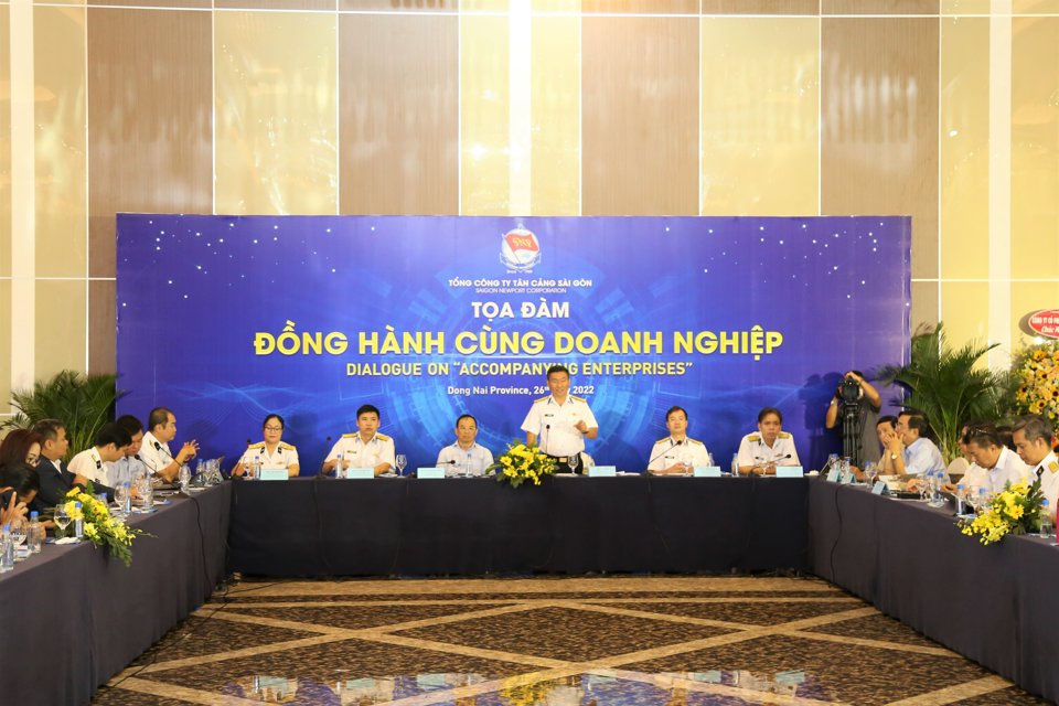 Tân cảng Sài Gòn đồng hành cùng doanh nghiệp phát triển giải pháp logistics  - Ảnh 1