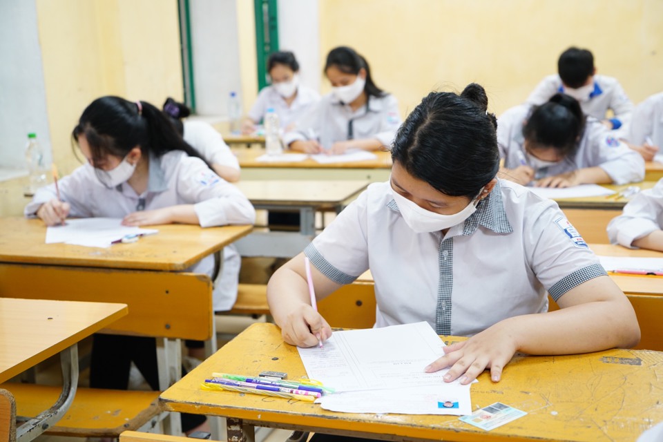 Hà Nội có gần 98.000 thí sinh đăng ký dự thi tốt nghiệp THPT 2022