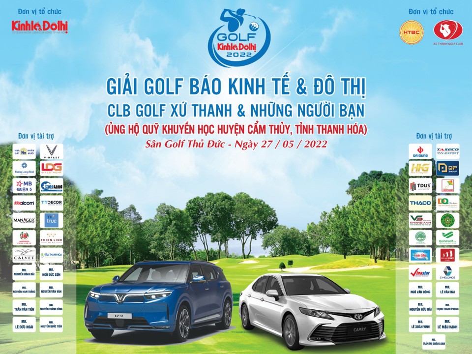 Giải Golf báo Kinh tế & Đô thị năm 2022 thành công tốt đẹp - Ảnh 1