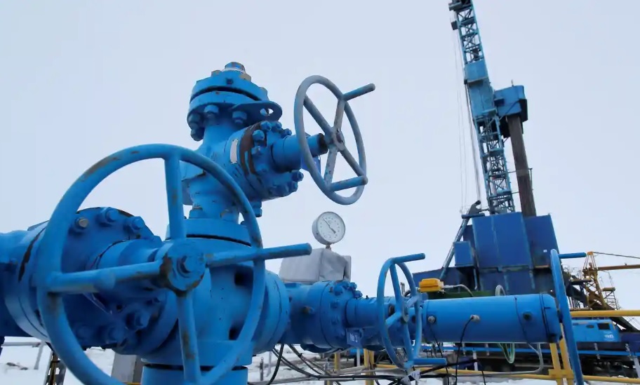 Cơ sở chế biến kh&iacute; đốt của Gazprom tại mỏ kh&iacute; đốt Bắc Cực Bovanenkovo. Ảnh: Reuters