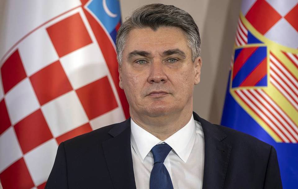 Tổng thống Croatia Zoran Milanovic. Ảnh: Tass