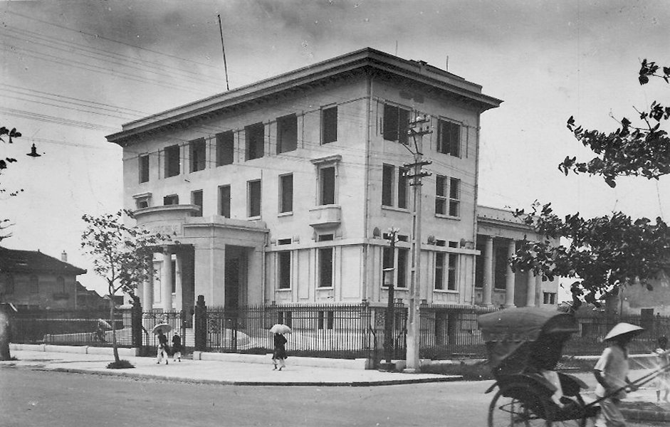 Ngân hàng Nhà nước ở TP Nam Định thời Pháp thuộc. Ảnh tư liệu