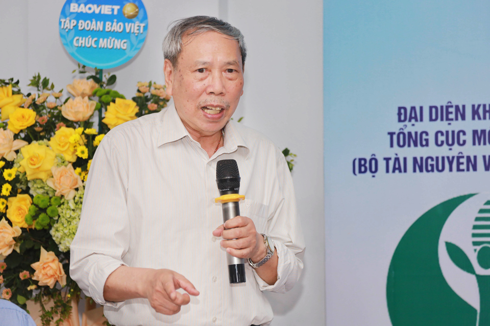 GS.TS Hoàng Xuân Cơ (nguyên Giám đốc Trung tâm Nghiên cứu quan trắc và mô hình hóa môi trường)