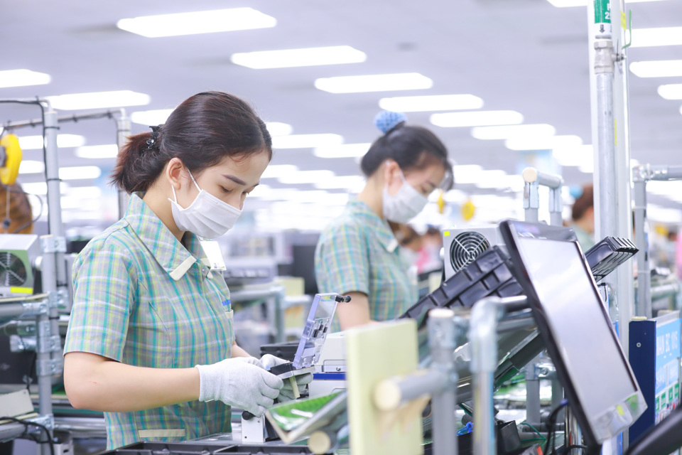 Doanh nghiệp FDI đóng góp không nhỏ vào tăng trưởng nền kinh tế Việt Nam. Ảnh: Việt Dũng