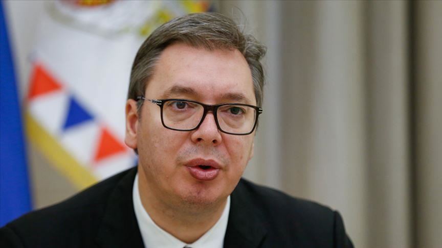 Tổng thống Serbia Aleksandar Vucic. Ảnh: Anadolu