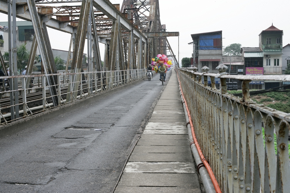 Cầu Long Biên. Ảnh: Hải Linh