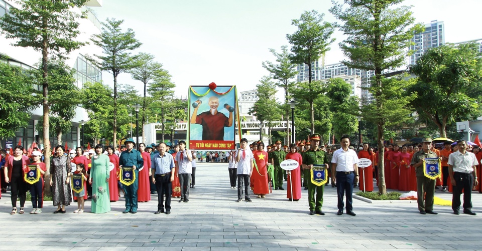 Đại hội Thể dục thể thao phường Kim Giang lần thứ VI năm 2022