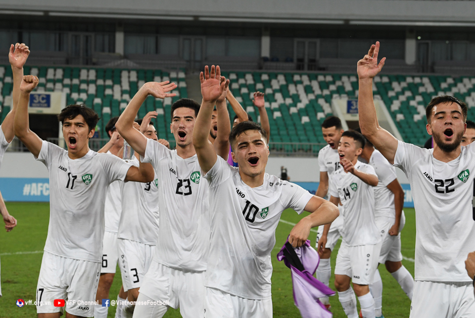 U23 Uzbekistan ghi 12 b&agrave;n, thủng lưới 3 b&agrave;n đang l&agrave; đội c&oacute; h&agrave;ng c&ocirc;ng mạnh nhất giải đấu. Ảnh: AFC