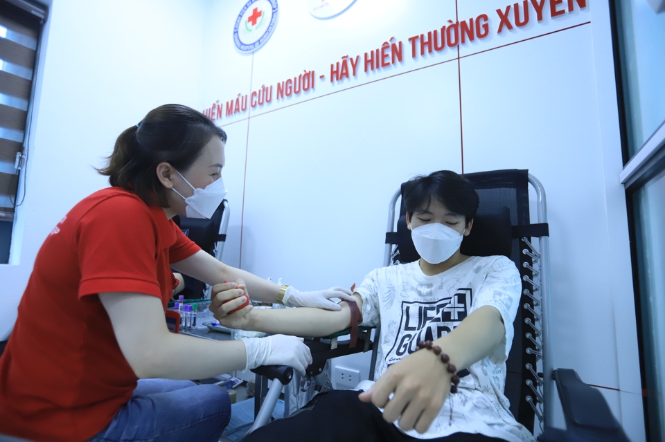 Điểm hiến máu cố định thứ 4 tại Hà Nội chính thức hoạt động - Ảnh 1