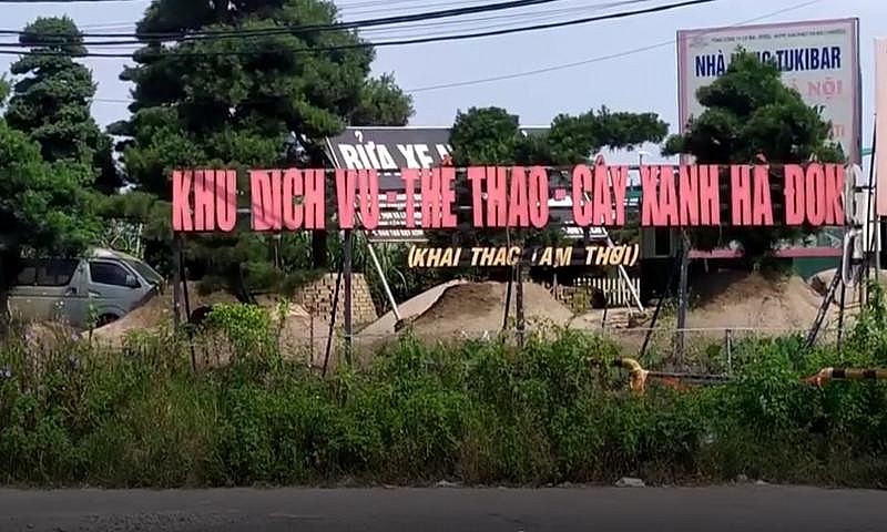 Dự &aacute;n c&ocirc;ng vi&ecirc;n thể thao c&acirc;y xanh quận H&agrave; Đ&ocirc;ng ''treo'' nhiều năm chưa thực hiện.