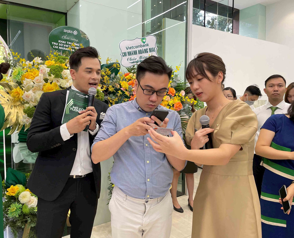 Vietcombank Ba Đình khai trương trụ sở mới - Ảnh 3