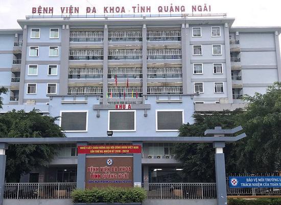 Bệnh viện Đa khoa Quảng Ng&atilde;i.&nbsp;