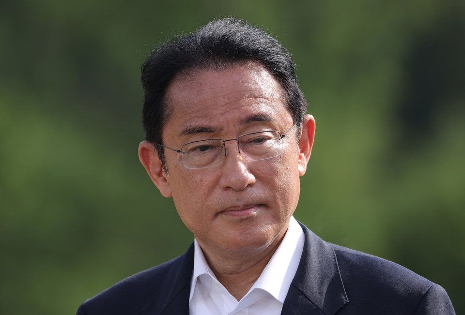 Thủ tướng Nhật Bản Kishida Fumio khẳng định vụ nổ s&uacute;ng l&agrave; điều kh&ocirc;ng thể chấp nhận. Ảnh: CNN