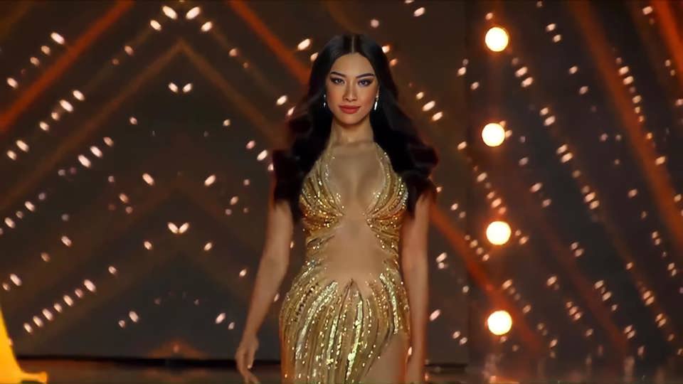 [Clip] Cú xoay người, vuốt tóc đầy mê hoặc của Kim Duyên tại Miss Supranational 2022 - Ảnh 10