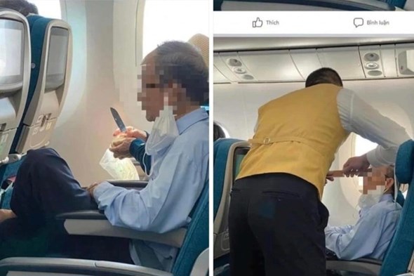 Hành khách mang dao ra gọt hoa quả trên máy bay, Cục Hàng không nói gì? - Ảnh 1