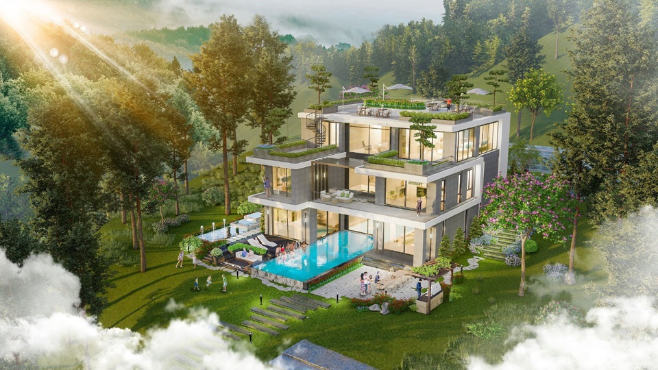 Sống thời thượng giữa thi&ecirc;n nhi&ecirc;n thơ mộng tại The Horizon Mansion.