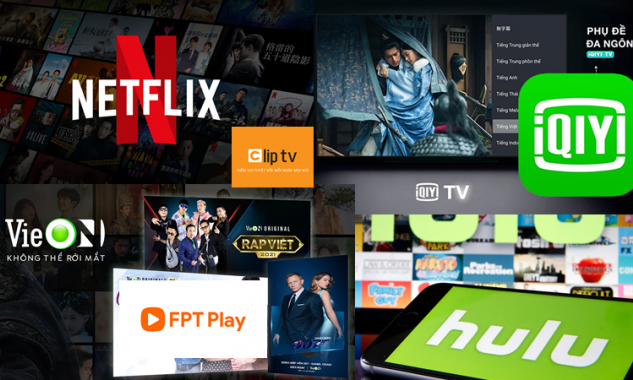 OTT TV Việt đang c&oacute; phần lớn thị phần thuộc về c&aacute;c dịch vụ ngoại như: Netflix hay QIY