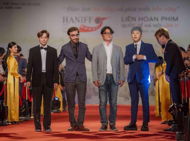 Các nhà làm phim nước ngoàitại Liên Hoan phim quốc tế Hà Nội lần thứV.