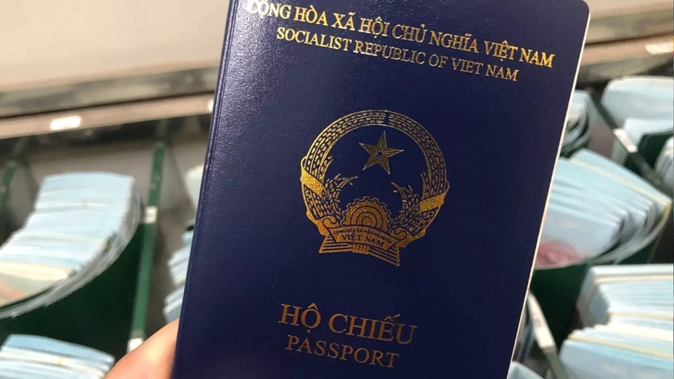 Hộ chiếu Việt Nam mẫu mới.&nbsp;