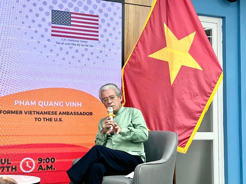 Cựu Đại sứ Việt Nam tại Mỹ - &ocirc;ng Phạm Quang Vinh.&nbsp;