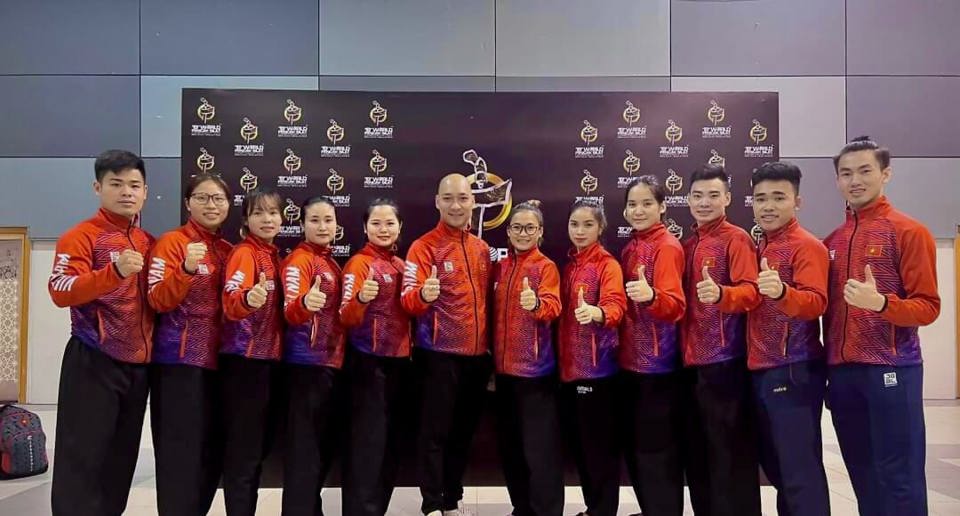 Đội tuyển Pencak silat Việt Nam tham dự&nbsp;Giải Pencak silat v&ocirc; địch thế giới 2022
