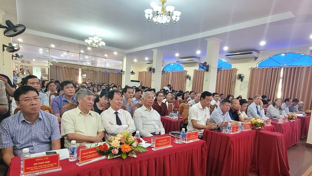 C&aacute;c đại biểu, học vi&ecirc;n tham dự Hội nghị tập huấn