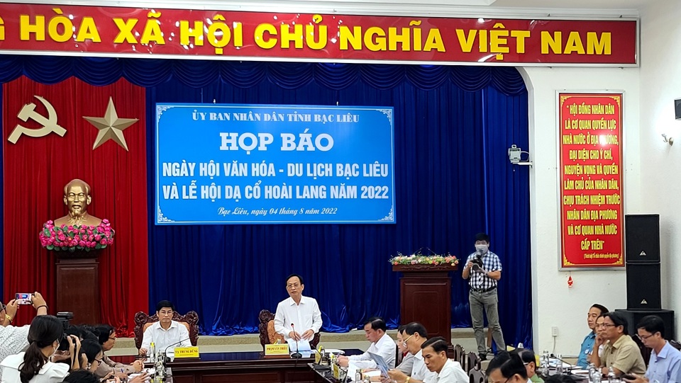 Chủ tịch UBND tỉnh Bạc Li&ecirc;u Phạm Văn Thiều cho biết c&aacute;c hoạt động dự chi hơn 15 tỷ đồng, chủ yếu từ nguồn x&atilde; hội h&oacute;a.