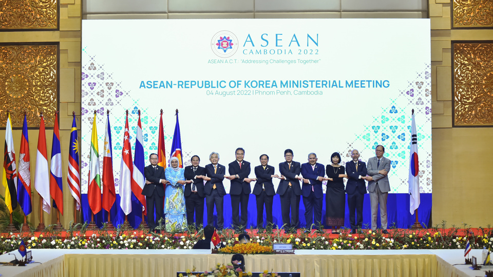 Hội nghị Bộ trưởng Ngoại giao ASEAN-H&agrave;n Quốc.&nbsp;